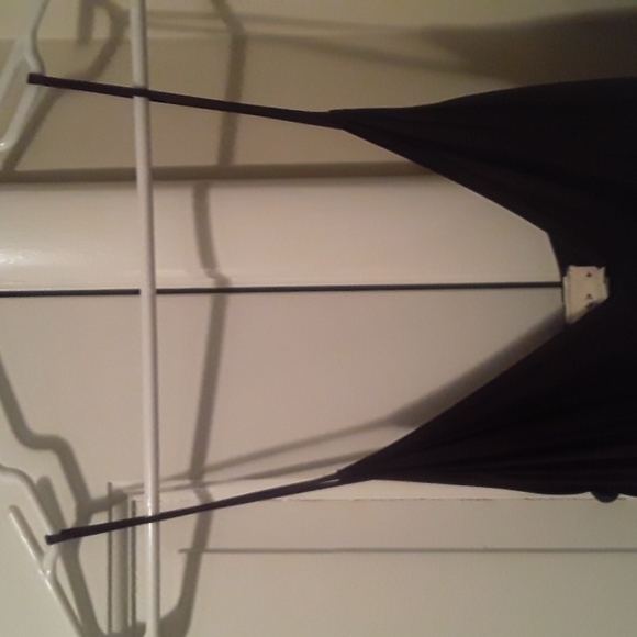 Ladies Spaghetti Strap Knit Dress - Picture 3 of 5